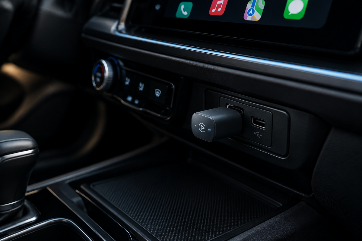 Trådløs CarPlay adapter i 2026: Gør din bil smart uden at skifte stereoanlæg